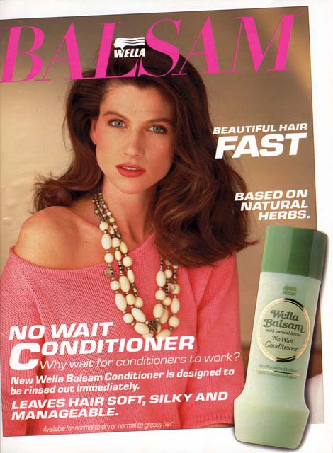 Gallery Image: Wella Balsam | Catalogue | History of Advertising Trust