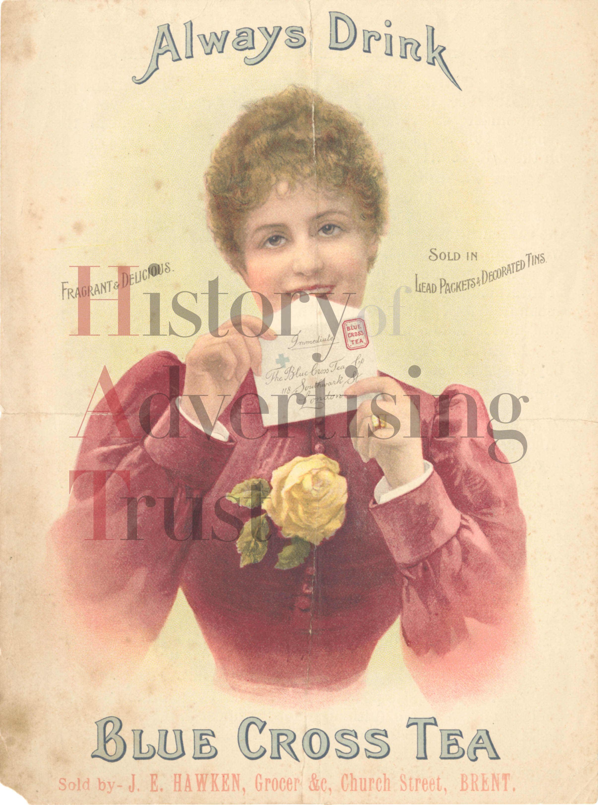 Magazine insert: Blue Cross Tea | Catalogue | History of Advertising Trust